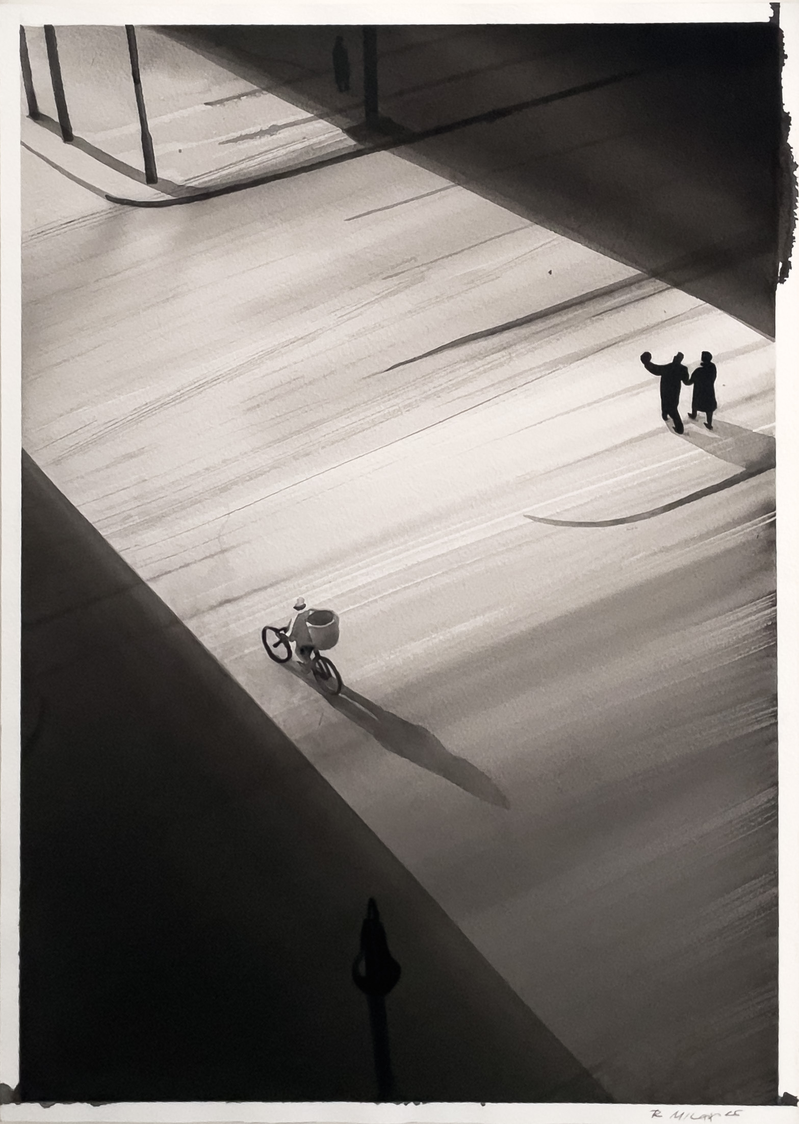 Radenko Milak - Berlin, Alexanderplatz, 7am