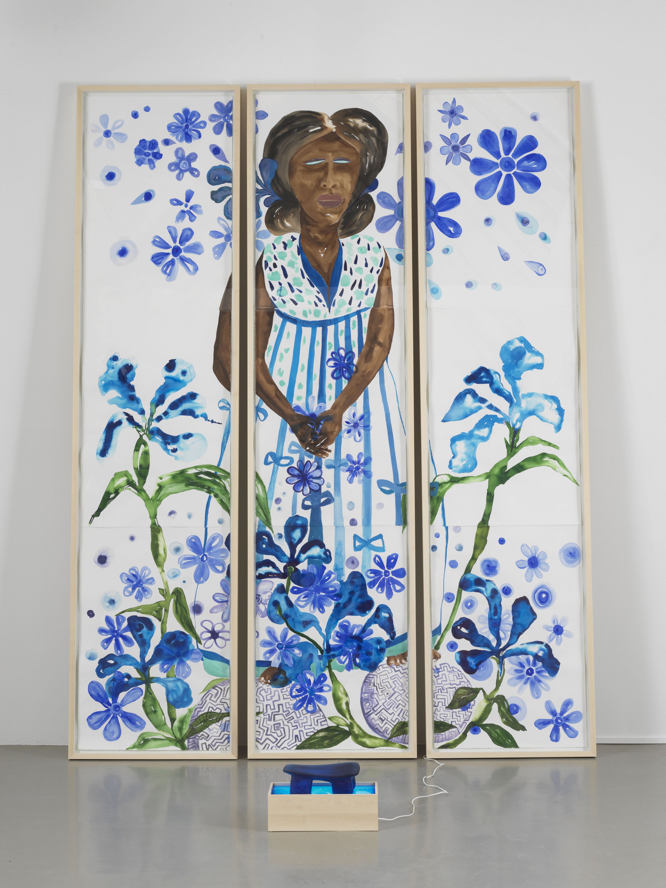 María Magdalena Campos-Pons - Liminal Circularity, Family Whisper (Portrait #5)